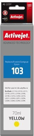 Originele inkt cartridge Activejet AE-103Y Geel