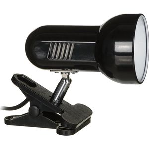 Activejet Clip-on Bureaulamp - Zwart - Metaal - E27 Draad