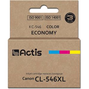 Actis KH-303BKR inkt voor Canon printer, vervanging Canon PG-545XL; Supreme; 15 ml; 180 pagina's; rood, blauw, geel.