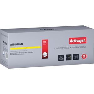 Activejet - ATB-910YN - Toner - Geel - Capaciteit 9000 Pagina's