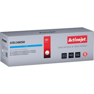 Activejet ATB-248CNX Toner - Blauw - Vervanging voor Brother TN248XLC - 2300 Pagina's