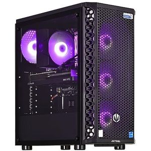 Actina - Gaming PC - Zwart - Intel Core i5-12400F - 16 GB RAM - 1 TB SSD - NVIDIA GeForce RTX 3060