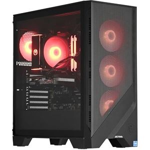 Actina - Gaming PC - Zwart - AMD Ryzen 7 - 32 GB RAM - 1 TB SSD - Radeon RX 7800 XT