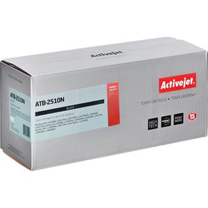 Activejet - ATB-2510N - Toner - Zwart - Compatibel met Brother - 1200 pagina's