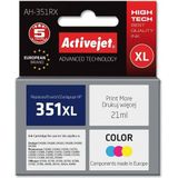 Activejet AH-351RX inkt (vervanging HP 351XL CB338EE; Premium; 21 ml; kleur)