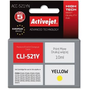 Activejet Tusz tusz ACC-521YN / CLI-521Y (geel)