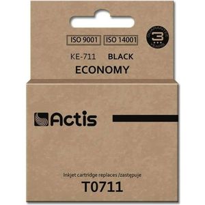 ACTIS KE-711 inkt (vervangt Epson T0711, T0891, T1001, Standaard, 15 ml, zwart)