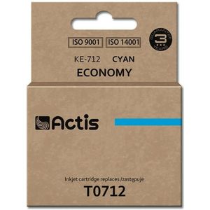 ACTIS KE-712 inkt (vervangt Epson T0712, T0892, T1002, standaard, 13,5 ml, blauw)