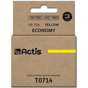 ACTIS KE-714 inkt (vervangt Epson T0714, T0894, T1004, standaard, 13,5 ml, geel)