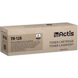 ACTIS Tonercartridge TH-12A (vervangt HP 12A Q2612A, Canon FX-10, Canon CRG-703, standaard, 2000 pagina's, zwart)