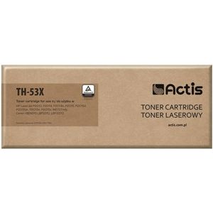 Actis Toner cartridge TH-53X (vervanging HP 53X Q7553X, Canon CRG-715H; Standaard; 7000 pagina's; zwart)