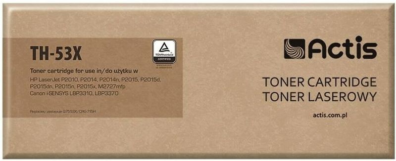 Toner Actis TH-53X Zwart