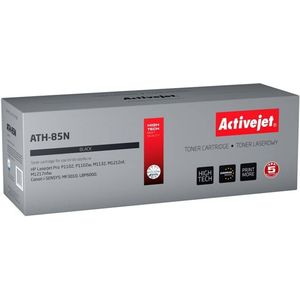 ActiveJet AT-85N toner voor HP-printer; HP 85A CE285A, CANON CGR-725 vervanging; Opperste; 2000 pagina's; zwart.