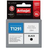 Activejet - AE-1291N - Inktcartridge - Zwart - Compatibel - Hoog rendement