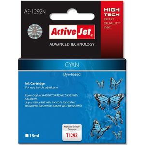 Originele inkt cartridge Activejet AE-1292N Cyaan