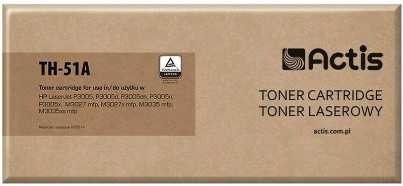 Toner Actis TH-51A Zwart