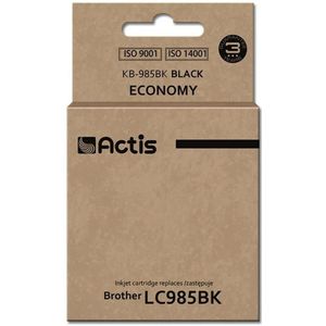 ACTIS KB-985Bk inkt (vervangt Brother LC985BK, standaard, 28 ml, zwart)