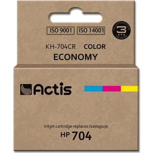 ACTIS KH-704CR inkt (vervanging HP 704 CN693AE, Standaard, 9 ml, kleur)