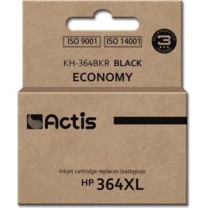 ACTIS KH-364BKR Inkt (vervanging HP 364XL CN684EE, Standaard, 20 ml, zwart)
