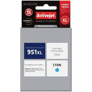 Activejet AH-951CRX inktcartridge 1 stuk(s) Compatibel Hoog (XL) rendement Cyaan