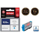 Activejet AH-920CCX inkt (vervanging HP 920XL CD972AE; Premium; 12 ml; blauw)