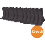 Puma - Sportsokken - Antraciet - 12 paar