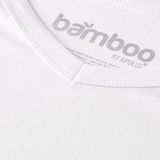 Apollo Bamboo T-shirts heren Basic Wit - 4 Witte Bamboe t-shirts met V-neck