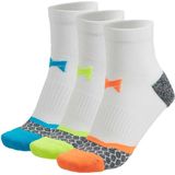 Xtreme Sockswear - Hardloop Sokken - Wit - 9 Paar - Multi White Running Socks