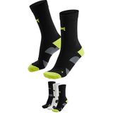 Xtreme Sockswear Fietssokken Crew - 9 Paar Zwarte Fiets Sokken - Hoog Model