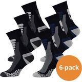 Xtreme - Wandelsokken - Multi Blue - 6-pack