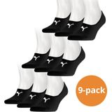 Puma - Footies - Zwart - 9-pack - Korte Sokken