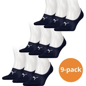 Puma - Footies - Unisex - Navy - 9 Paar - 70% Katoen