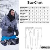 Heatkeeper Thermoset Heren Comfort - Thermoshirt + Thermo Legging - Antraciet Melange-L