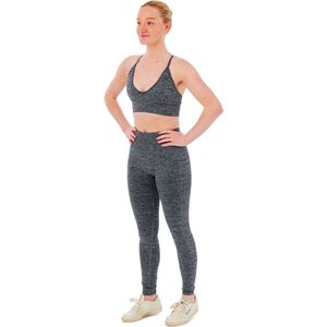 Xtreme Sportswear Dames Sportset - Sportlegging + Sport BH - Antraciet Melange