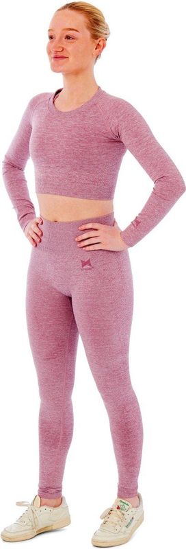 Xtreme Sportswear Dames Sportset - Sportlegging + Sport Croptop - Roze