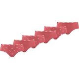 Puma - Dames Hipsters Cat Logo - Rood - 6-pack - Lente/Zomer 2023