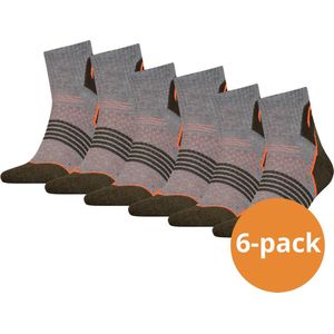 HEAD Wandelsokken Hiking Quarter sokken 6-pack Unisex Forest