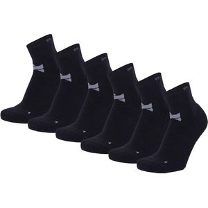 Xtreme Yoga Sokken Navy - 6 paar - Pilates sokken - Antislip - Anatomisch voetbed - Maat 35/38