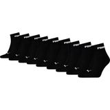 Puma - Quartersokken Cushioned New Generation - Zwart - 9 paar