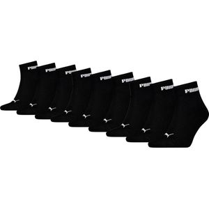 Puma - Quartersokken Cushioned New Generation - Zwart - 9 paar