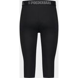 Poederbaas - Thermoset Lightweight - Thermokleding - Zwart - Thermoshirt + Thermolegging 3/4 lengte