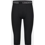 Poederbaas - Thermoset Lightweight - Thermokleding - Zwart - Thermoshirt + Thermolegging 3/4 lengte