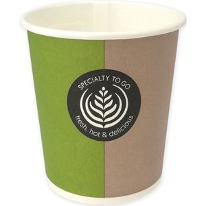 Drinkbeker Coffee To Go, uit karton, 100 ml, pak van 80 stuks