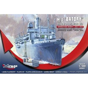 Mirage Hobby 500801 - modelbouwset M/S Batory Troop Transporter Attack Ship