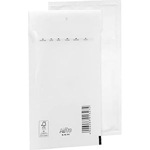 Bantex Set van 10 bubbelenveloppen, gevoerde enveloppen, B2 (225 x 140 mm) 12/B, wit, enveloppen, luchtkussens, enveloppen, zakken met zelfklevende sluiting