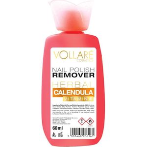 VOLLARE Nail Polish Remover Herbal Calendula Vitamin E - Nagellakremover 60ml.