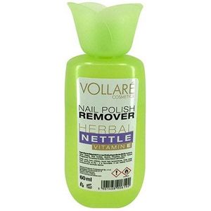 VOLLARE Nail Polish Remover Herbal Nettle Vitamin E - Nagellakremover 60ml.
