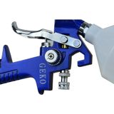 GEKO HVLP Verfspuit - 1,4 mm Nozzle - 600 ml Tank - Aluminium Behuizing