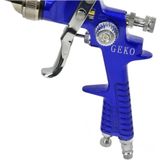 GEKO - Verfspuitpistool - RVS Nozzle - Aluminium Reservoir - 1L - HVLP