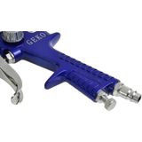 GEKO - Verfspuitpistool - RVS Nozzle - Aluminium Reservoir - 1L - HVLP
